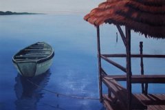 Ein Fluss in Gambia - A river in Gambia